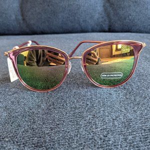 Pink Cat Eye Sunglasses